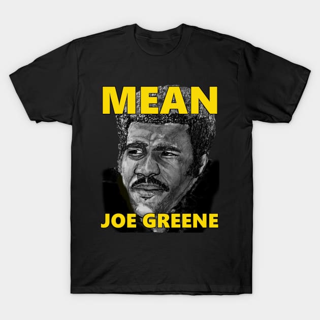 Pittsburgh Legends - Mean Greene T-Shirt by JmacSketch